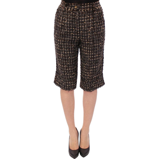 Dolce & Gabbana Multicolor wool shorts pants GSS11736-2
