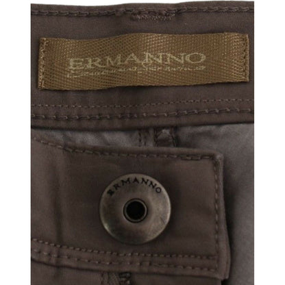 Ermanno Scervino Taupe Beige Slim Jeans Denim Pants Skinny