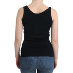 Ermanno Scervino Black Knit Top Knitted Sweater 100% Cashmere SIG12000-1