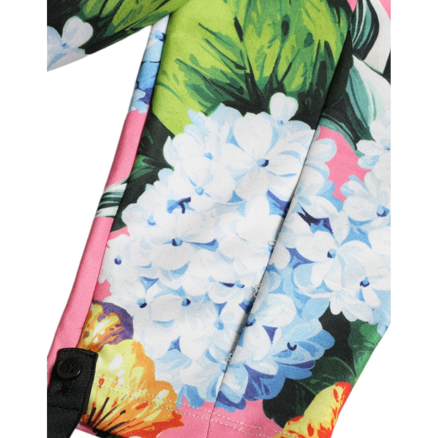 Dolce & Gabbana Multicolor Floral High Waist Leggings Pants PAN74993-40