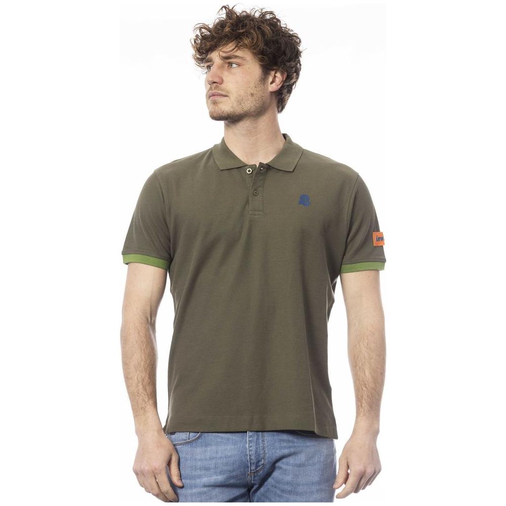 Invicta Green Cotton Polo Shirt