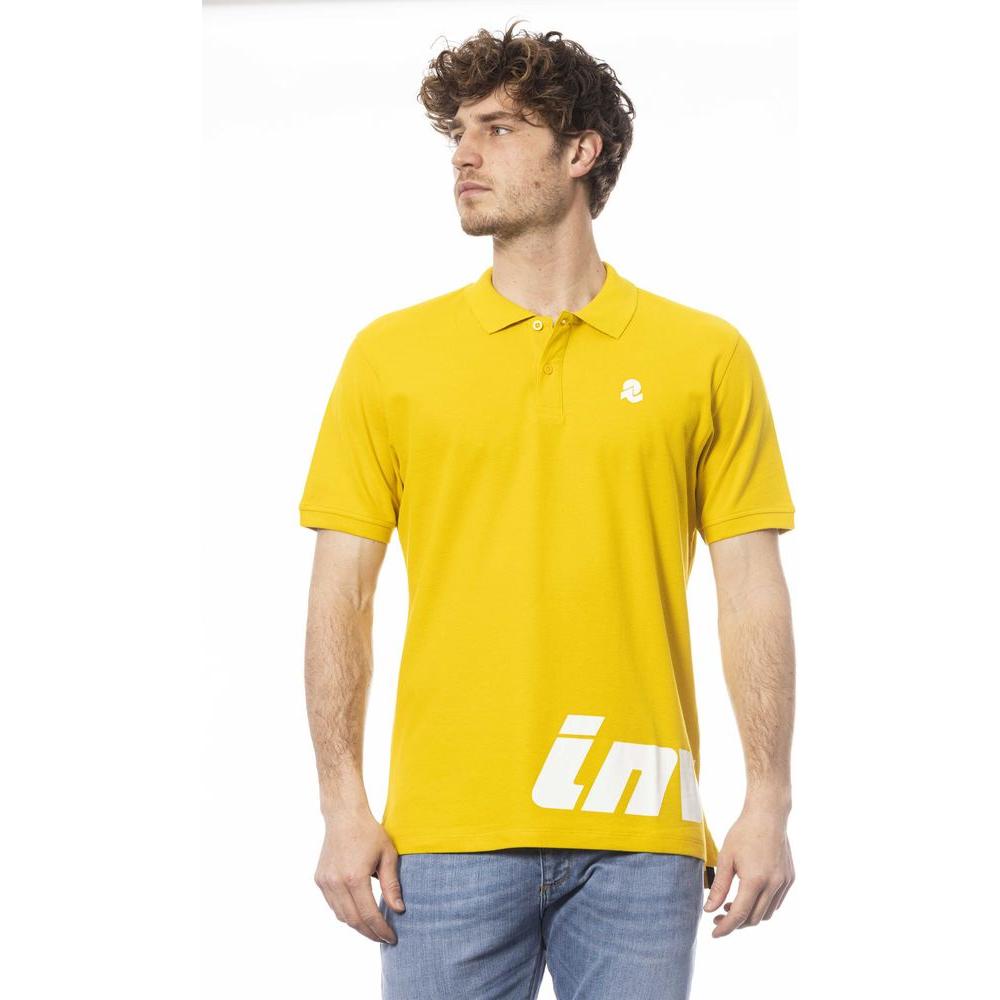 Invicta Yellow Cotton Polo Shirt