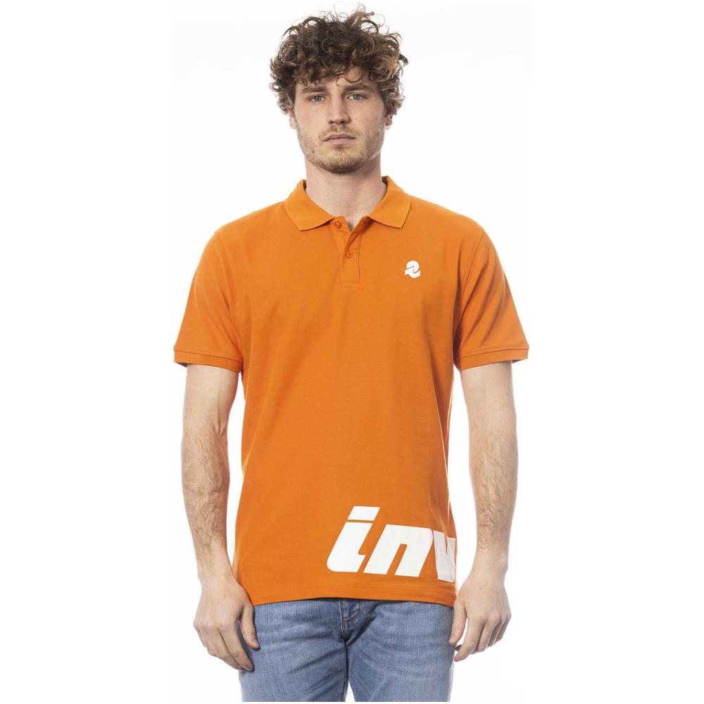 Invicta Orange Cotton Polo Shirt