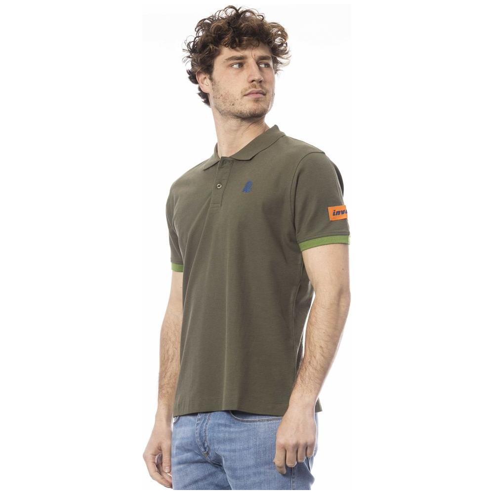 Invicta Green Cotton Polo Shirt