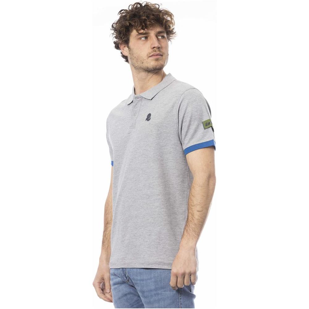 Invicta Gray Cotton Polo Shirt