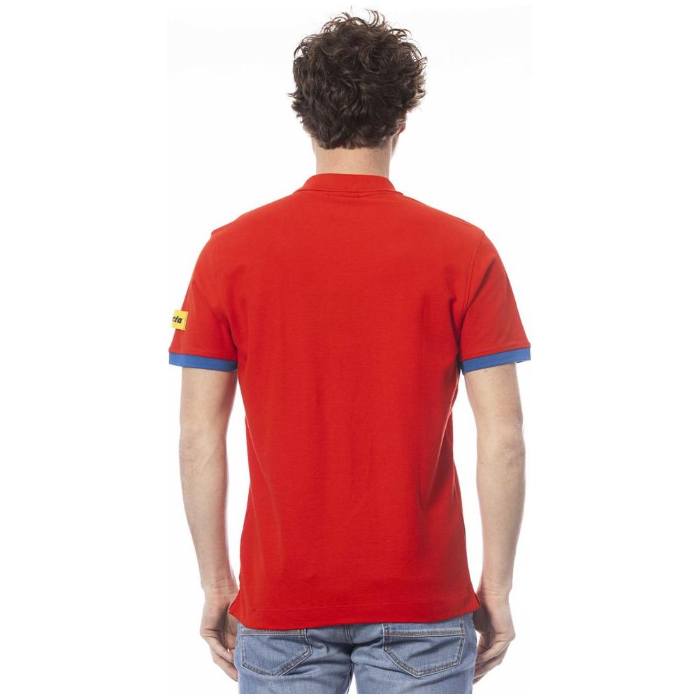 Invicta Red Cotton Polo Shirt