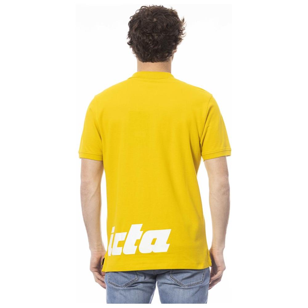 Invicta Yellow Cotton Polo Shirt