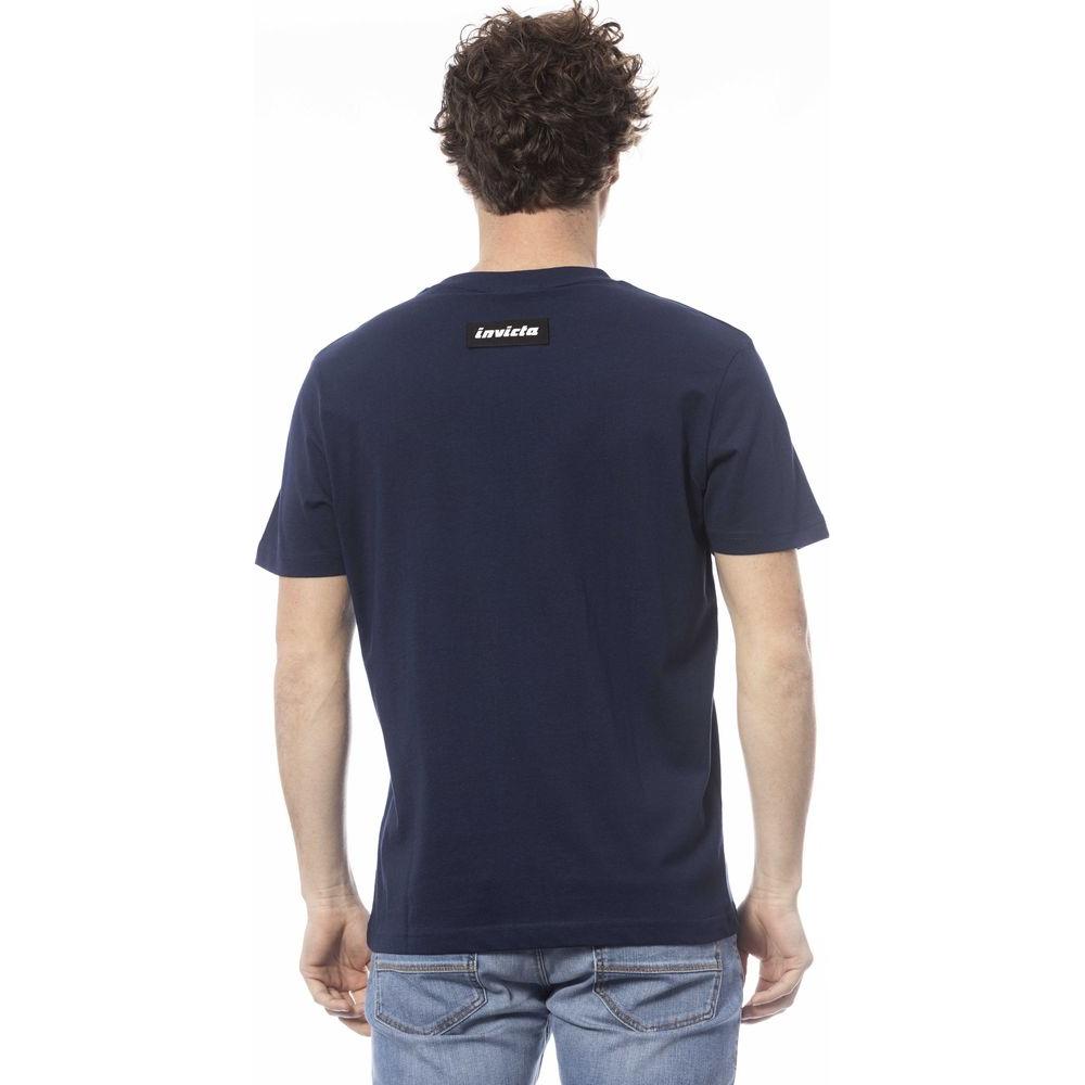 Invicta Blue Cotton T-Shirt