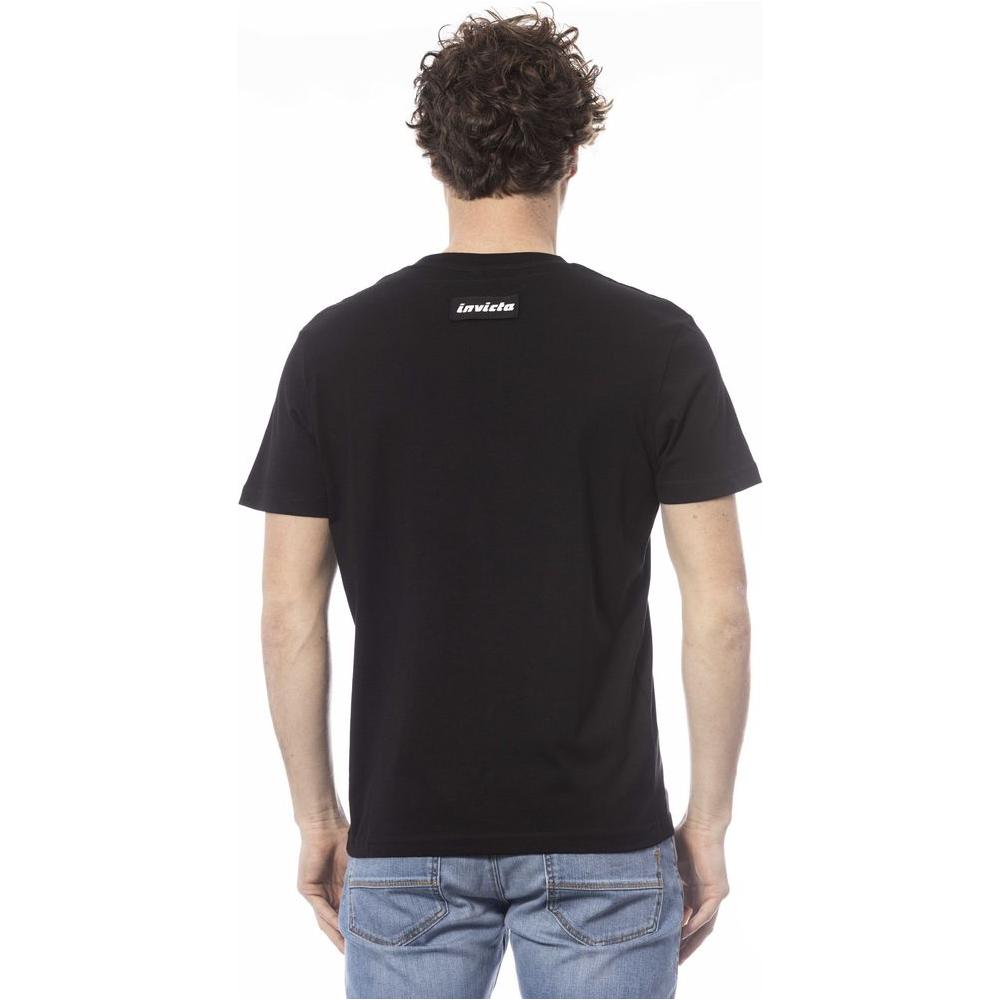 Invicta Black Cotton T-Shirt