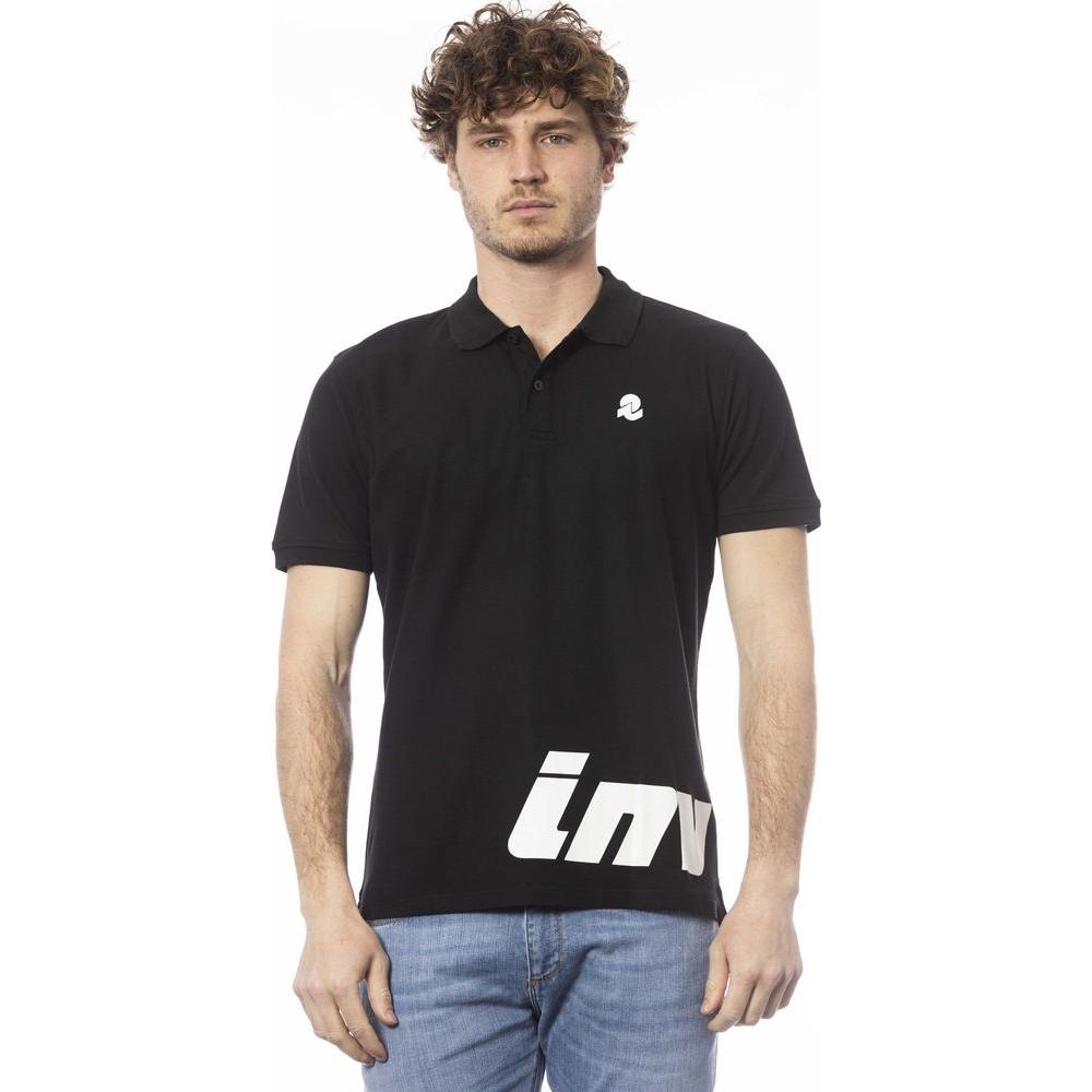 Invicta Black Cotton Polo Shirt