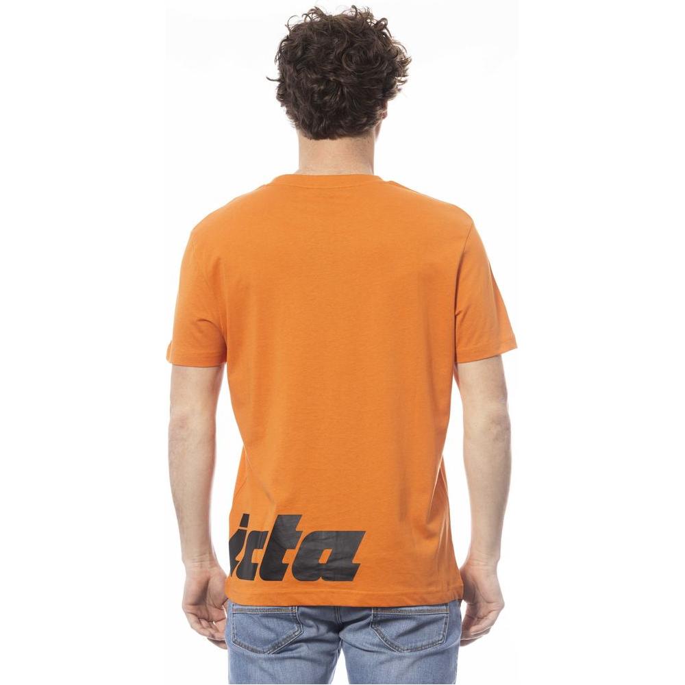 Invicta Orange Cotton T-Shirt