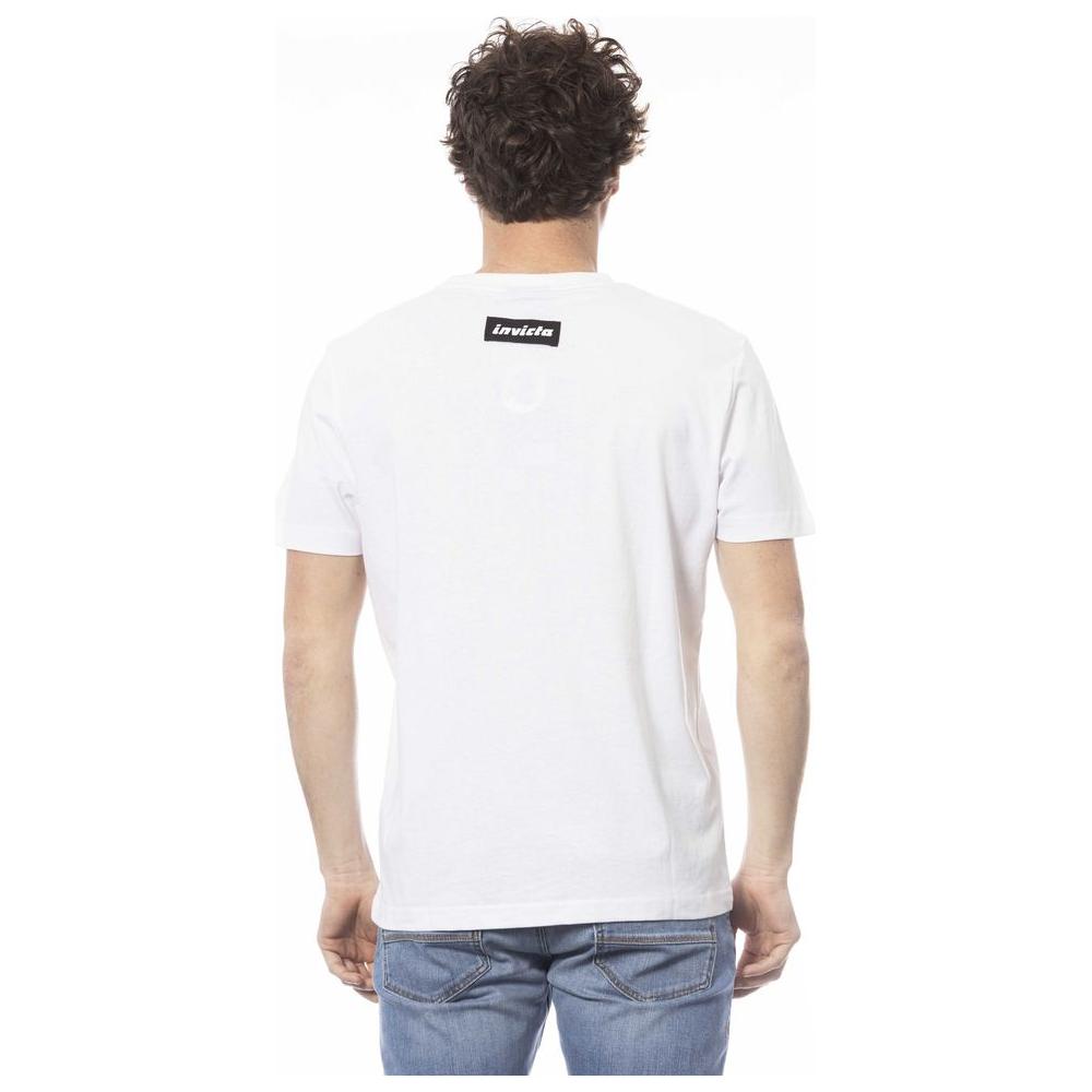 Invicta White Cotton T-Shirt