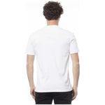 Trussardi White Cotton Men T-Shirt TR-24088-S