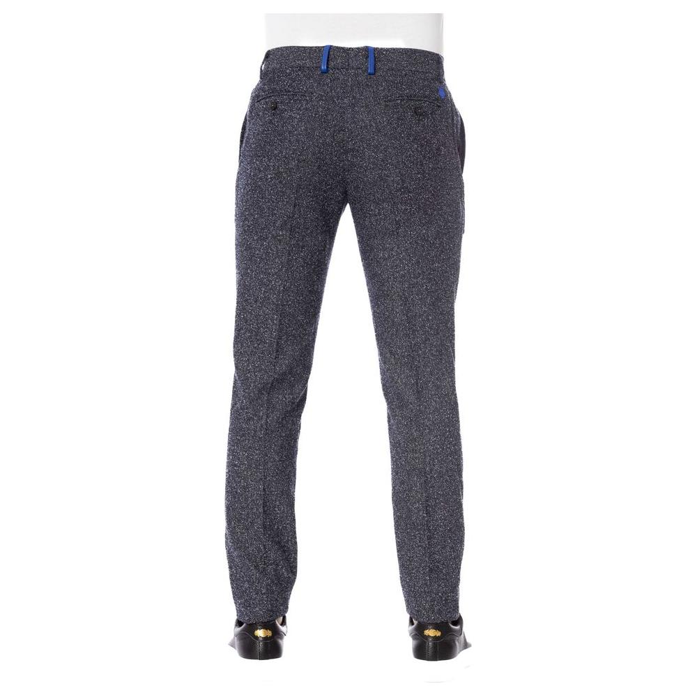 Trussardi Black Cotton Men Pant