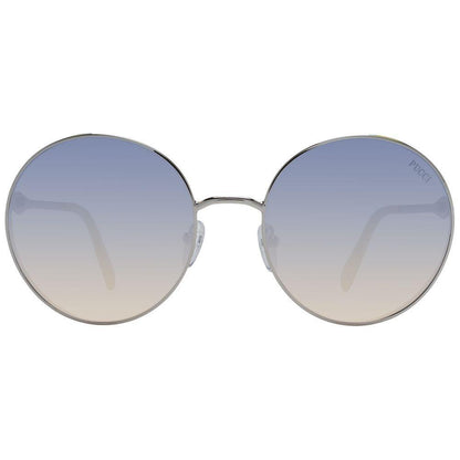 Emilio Pucci Silver Metal Sunglasses