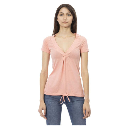 Trussardi Action Multicolor Cotton Women T-Shirt TR-24173-M