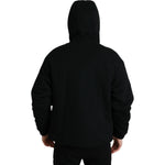 Dolce & Gabbana Elegant Black Bomber Jacket with Hood JKT4009-48