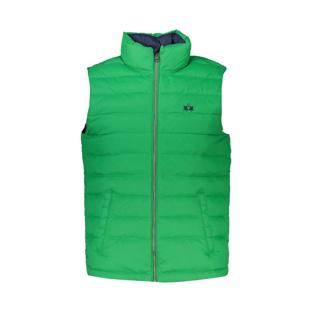 La Martina Green Polyamide Jacket