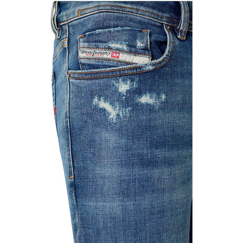 Diesel Blue Cotton Jeans Denim