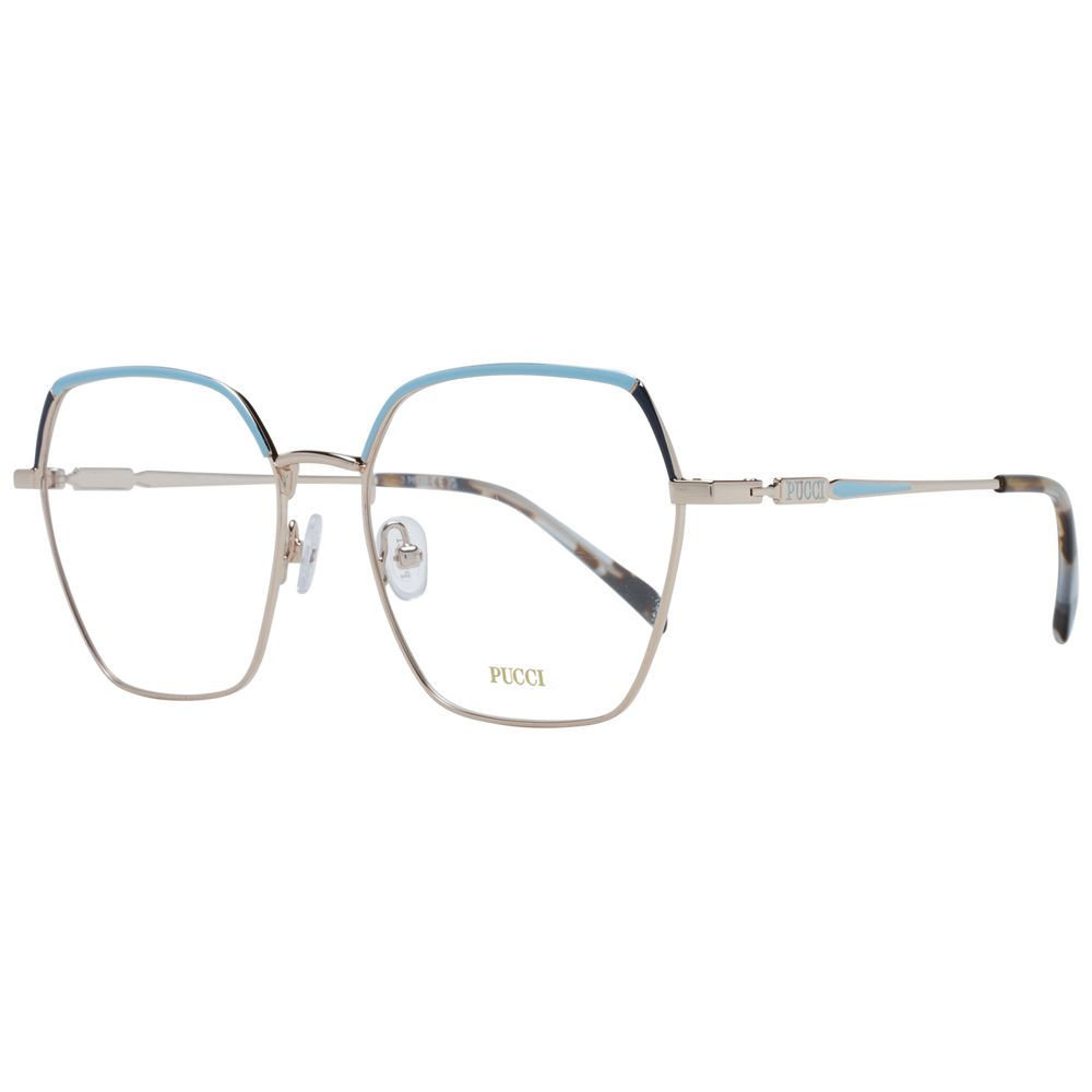 Emilio Pucci Gold Metal Glasses (Frames)