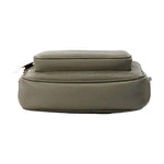 Burberry Small Branded Dark Fern Green Grainy Leather Camera Crossbody Bag Burberry Dim Gray