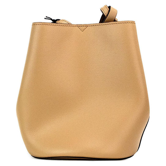 Burberry Lorne Small Camel Haymarket Check Pebble Leather Bucket Handbag Purse Burberry Dark Salmon