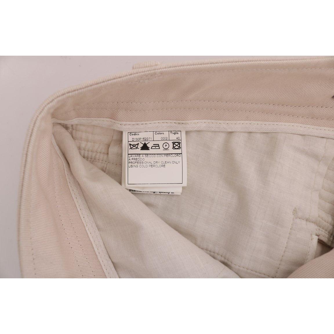 Ermanno Scervino White Slim Fit Casual Jeans