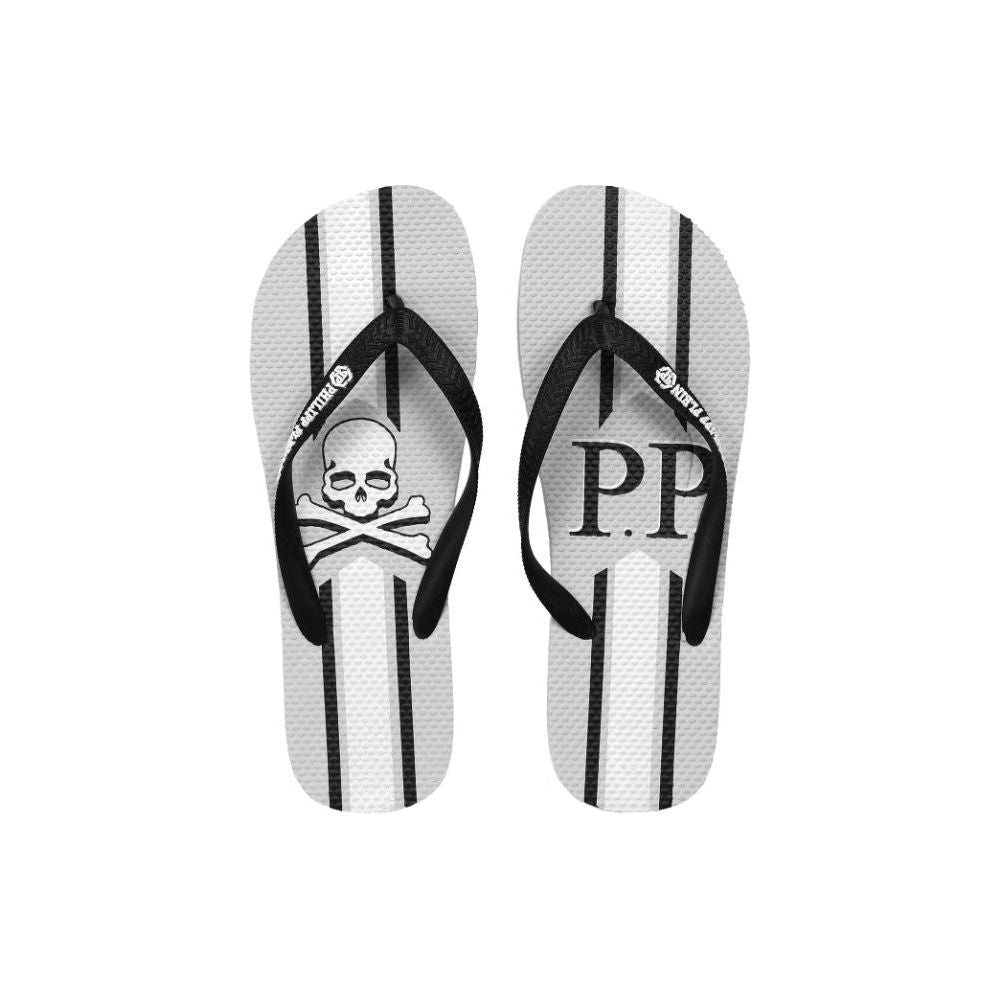 Philipp Plein Gray Polyethylene Slide
