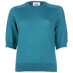 Alpha Studio Green Cotton Sweater AL-12979-IT42|M