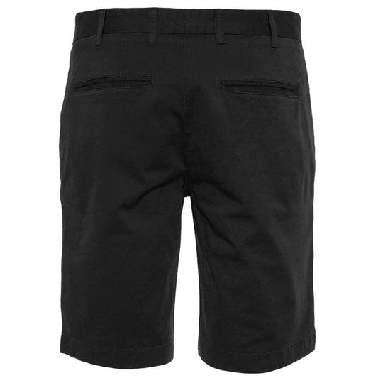 Refrigiwear Elegant Beige Bermuda Shorts with Logo Patch RE-12672-W33