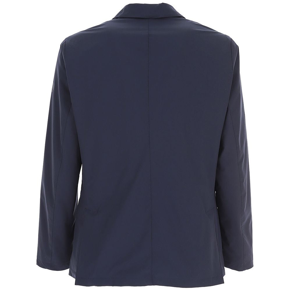 People Of Shibuya Elegant Water-Repellent Blue Jacket PE-12430-IT46 | S