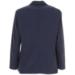 People Of Shibuya Elegant Water-Repellent Blue Jacket PE-12430-IT46 | S