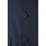 People Of Shibuya Elegant Water-Repellent Blue Jacket PE-12430-IT46 | S