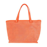 Cavalli Class Orange Calfskin Women Handbag Shoulder Bag Cavalli Class Salmon