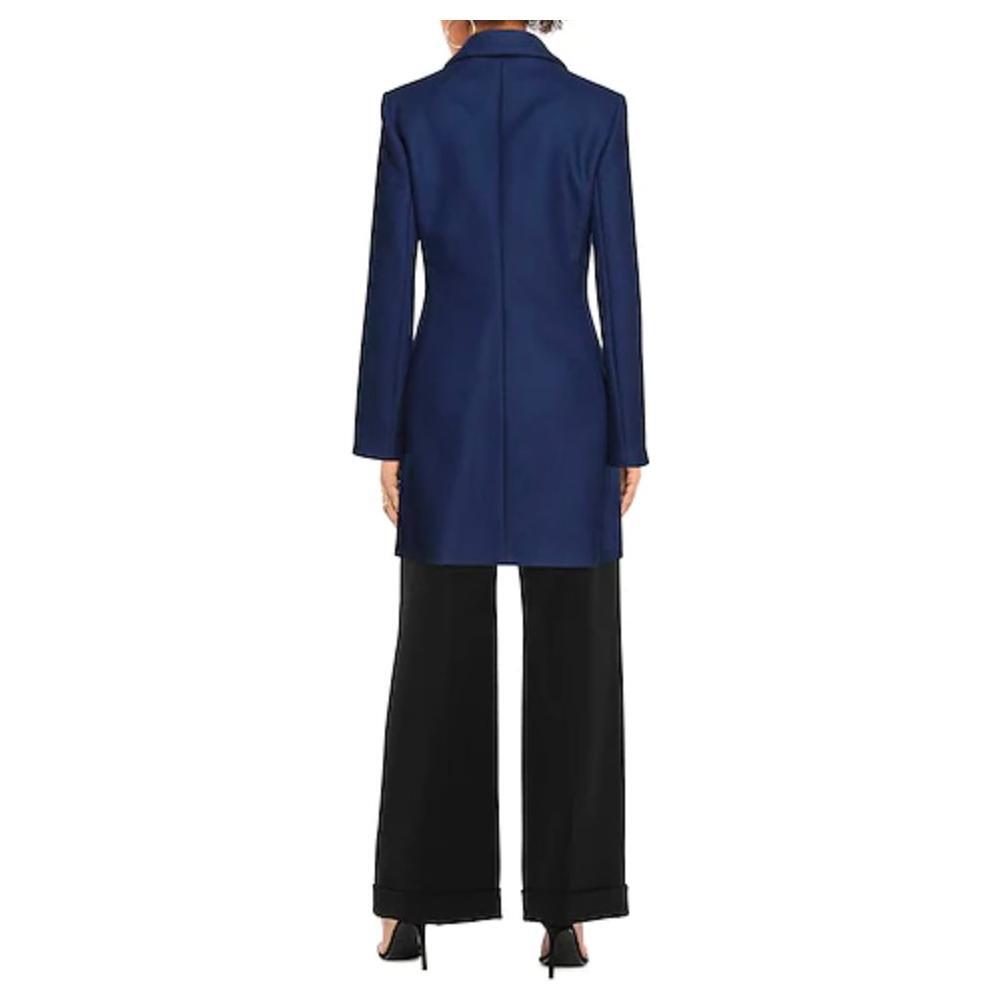 Love Moschino Blue Wool Coat