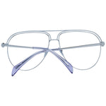 Maje Purple Women Glasses Frame in metal full-rim aviator style for women with demo lenses, includes a branded case.