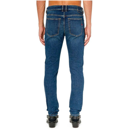 Diesel Blue Cotton Men Jeans