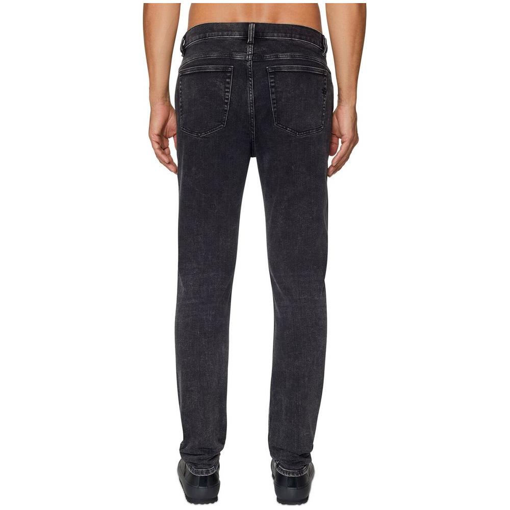Diesel Black Cotton Jeans Denim