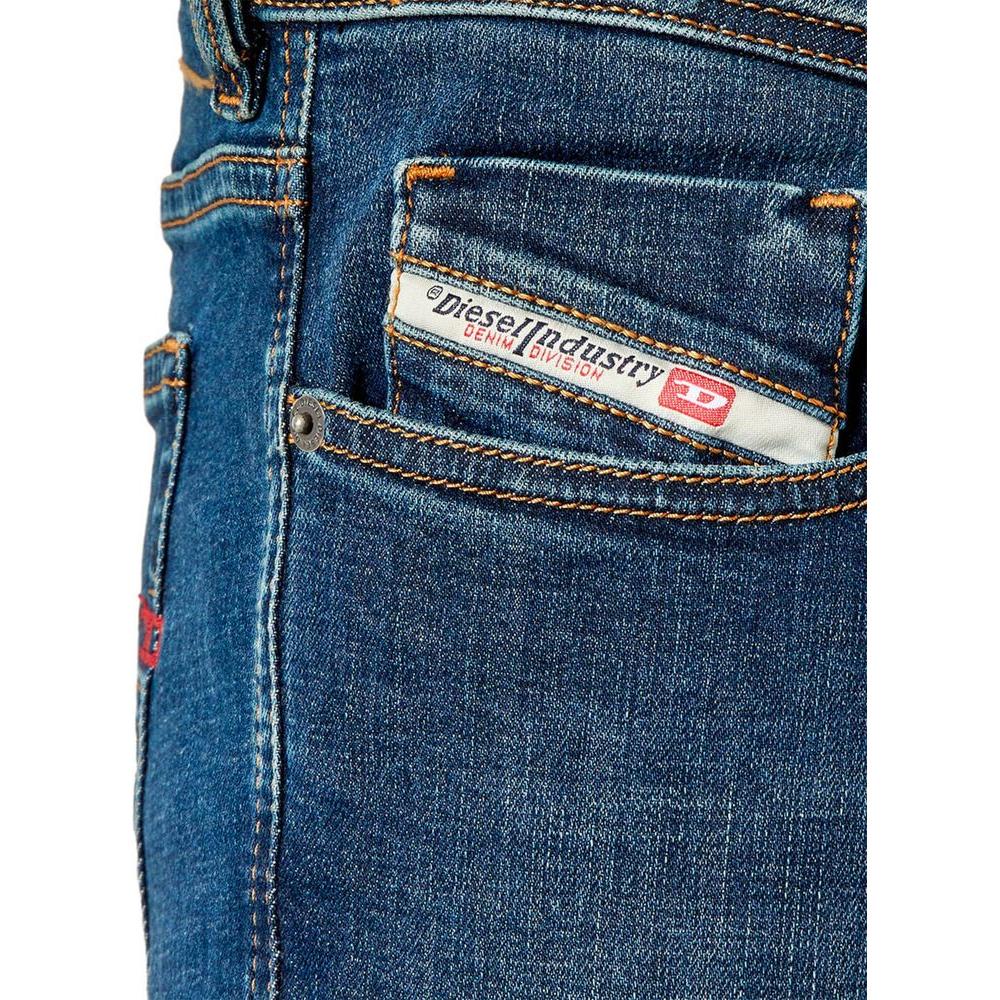 Diesel Blue Cotton Men Jeans