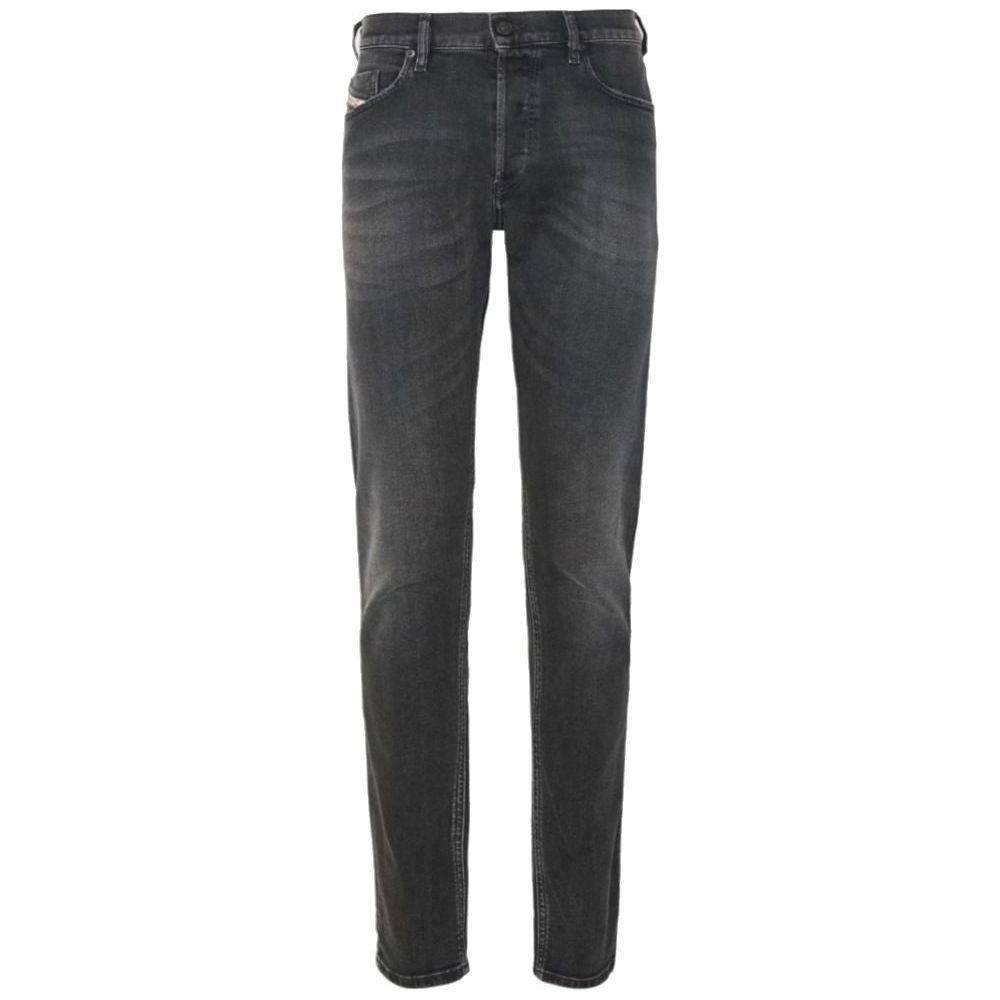 Diesel Black Cotton Jeans Denim