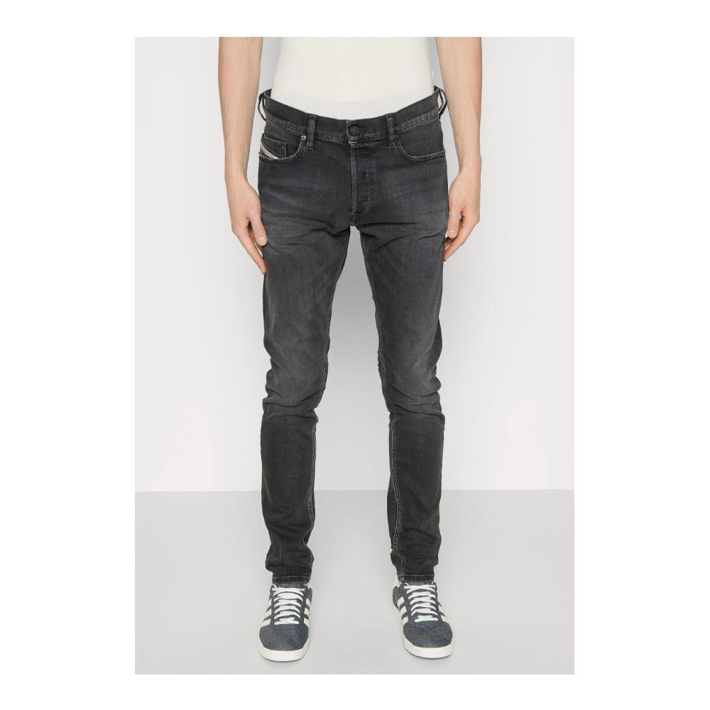 Diesel Black Cotton Jeans Denim