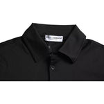 Dolce & Gabbana Black Logo Cotton Collared Polo Top T-shirt TSH851951-50