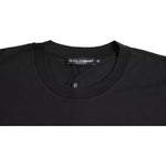 Dolce & Gabbana Black Logo Patch Cotton Crew Neck T-shirt TSH851976-56