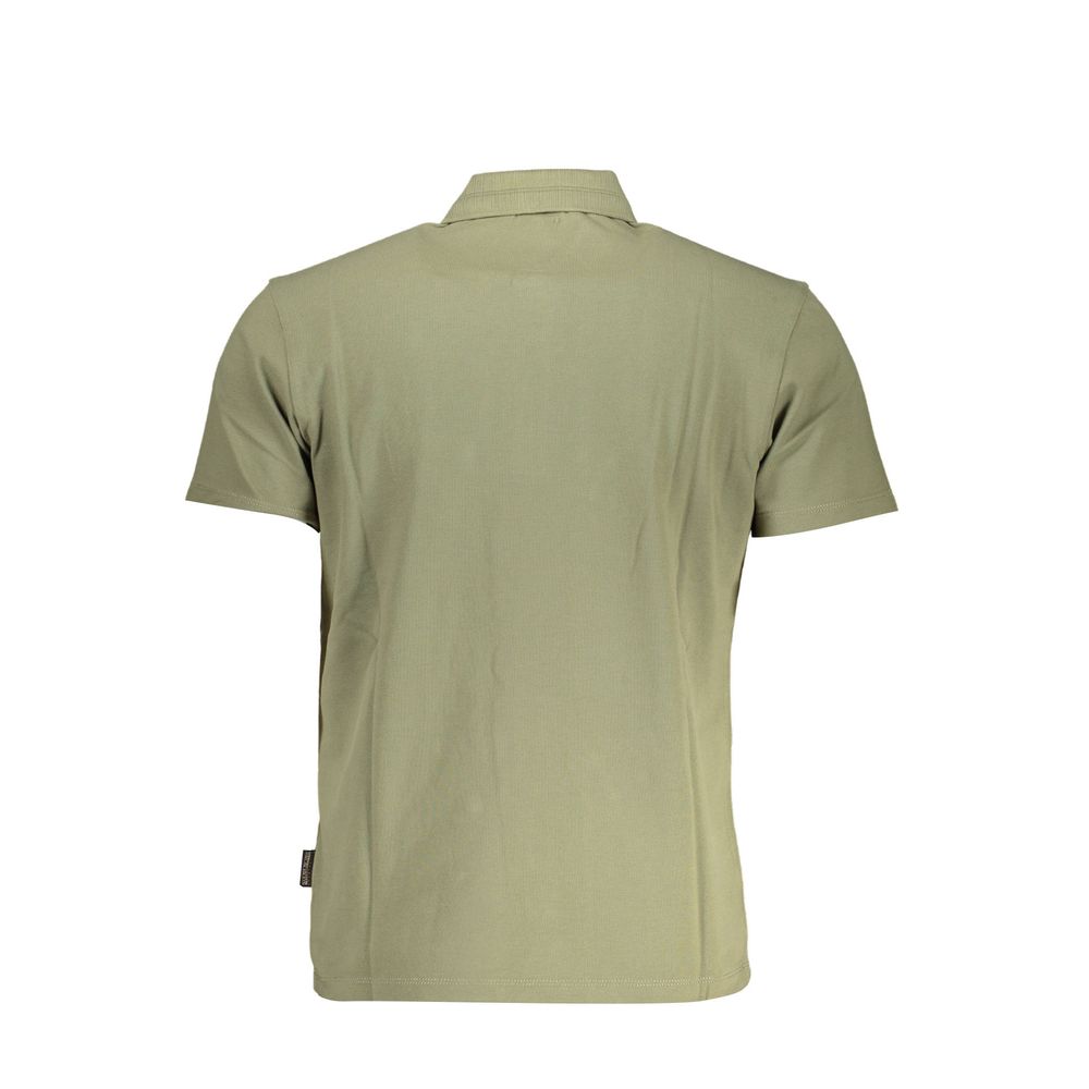Napapijri Green Cotton Polo Shirt