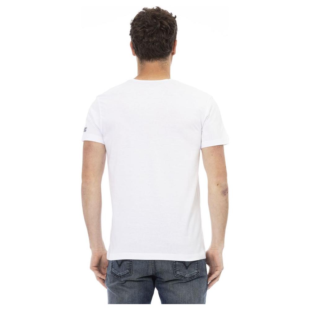 Trussardi Action White Cotton Men's T-Shirt