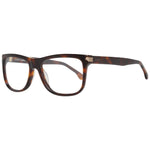 Lozza Brown Men Glasses Frame with plastic full-rim, size 54-17-140, featuring a brown color and branded case included.
