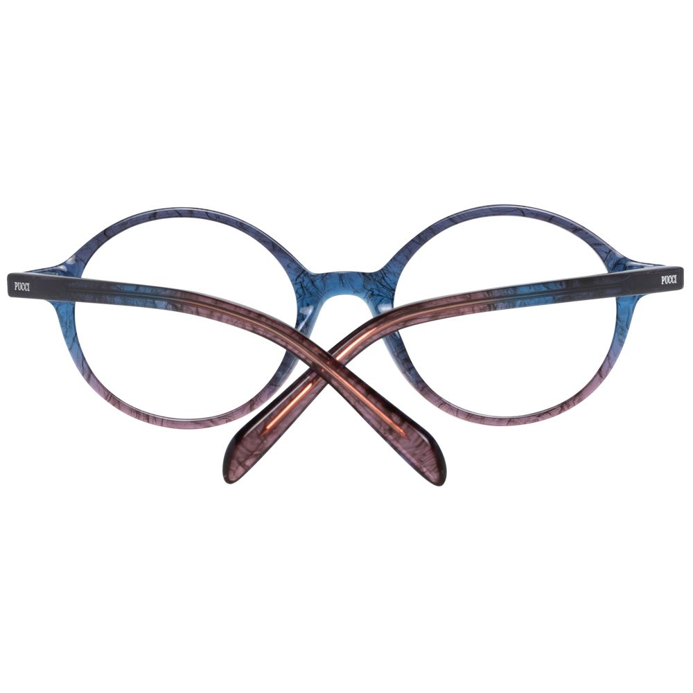 Emilio Pucci Multicolor Plastic Glasses (Frames)