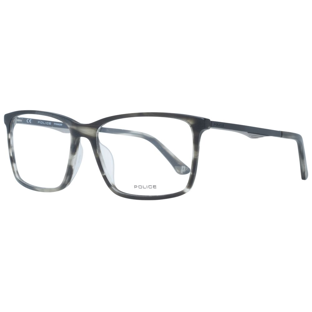 Police Gray Men Glasses Frame