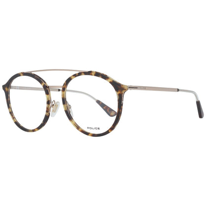 Police Brown Men Glasses Frame