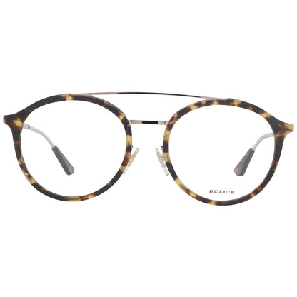Police Brown Men Glasses Frame